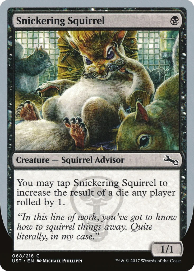 Snickering Squirrel · Unstable