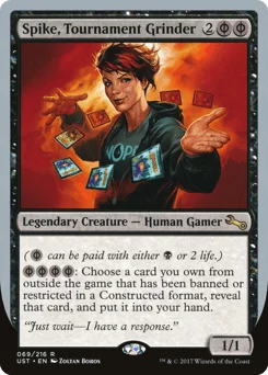 Spike, Tournament Grinder