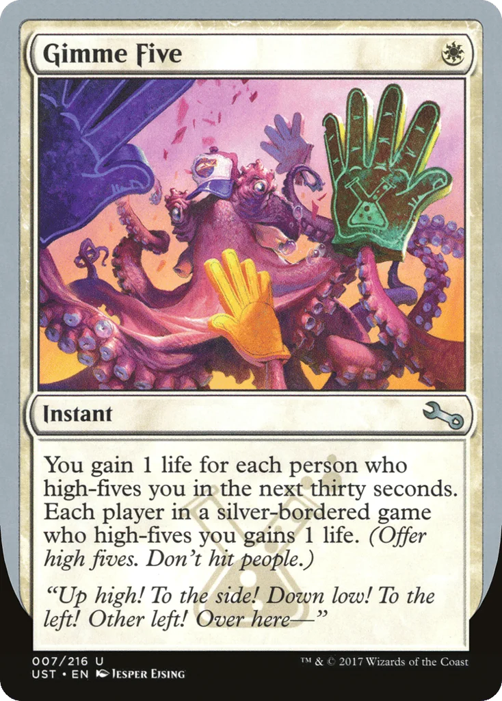 Gimme Five · Unstable