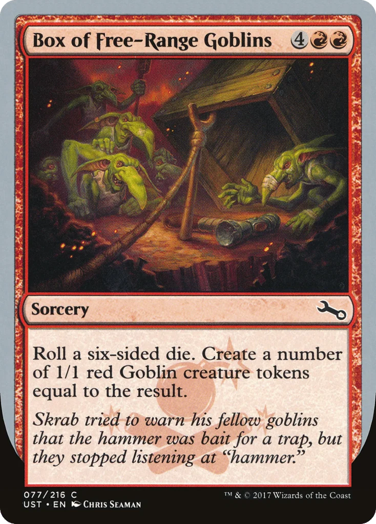 Box of Free-Range Goblins · Unstable