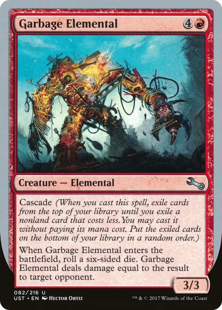 Garbage Elemental · Unstable