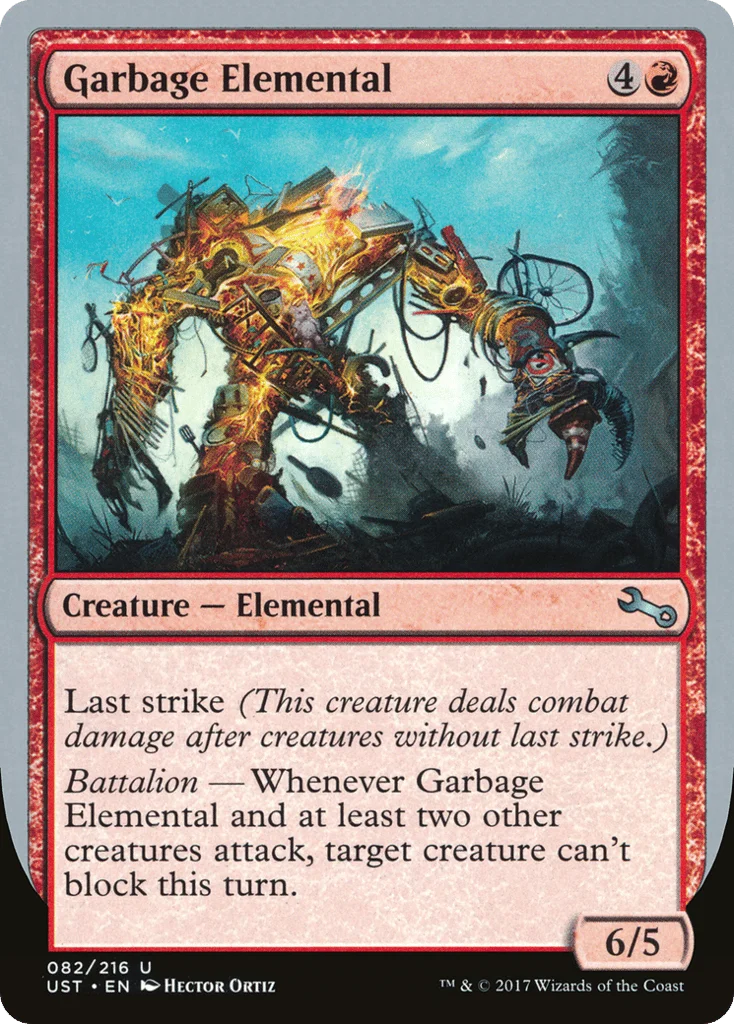 Garbage Elemental · Unstable