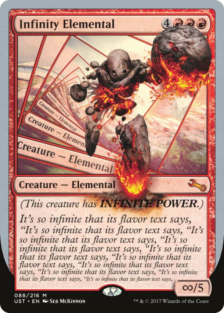 Infinity Elemental · Unstable