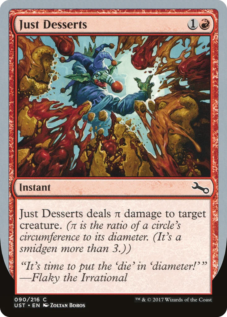 Just Desserts · Unstable