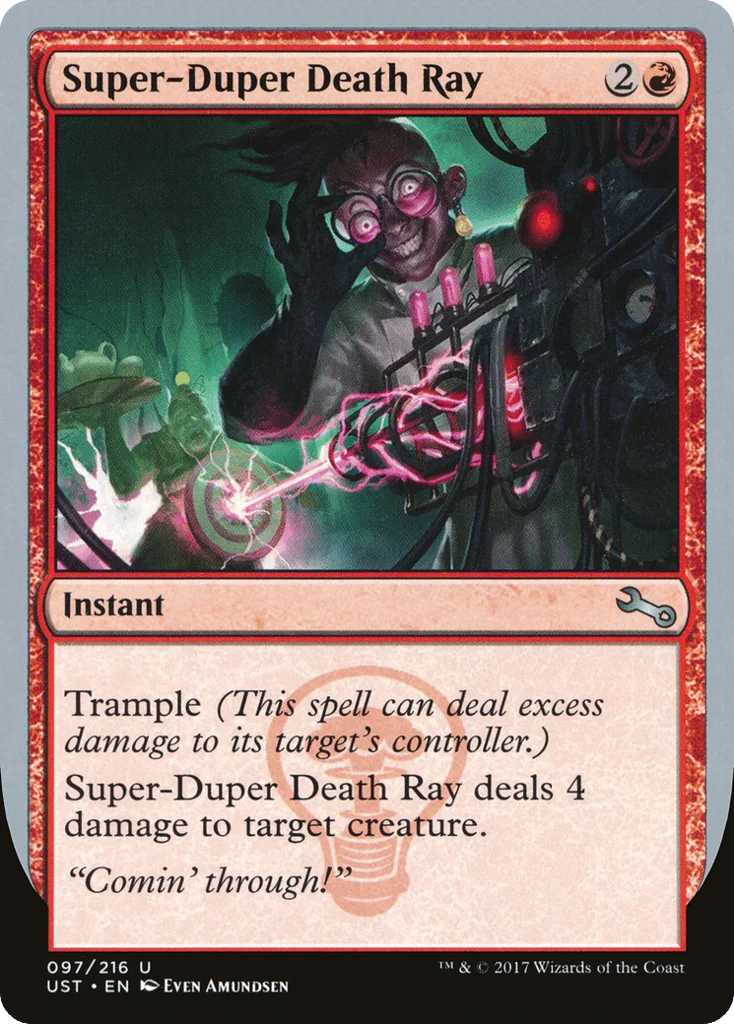 Super-Duper Death Ray · Unstable
