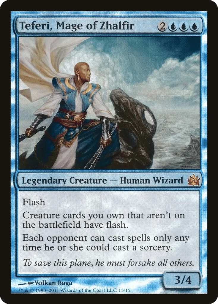 Teferi, Mage of Zhalfir · From the Vault: Legends