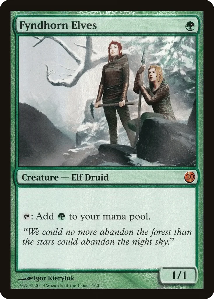 Fyndhorn Elves · From the Vault: Twenty