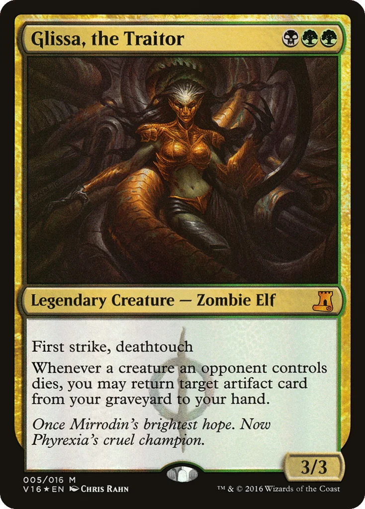 Glissa, the Traitor · From the Vault: Lore
