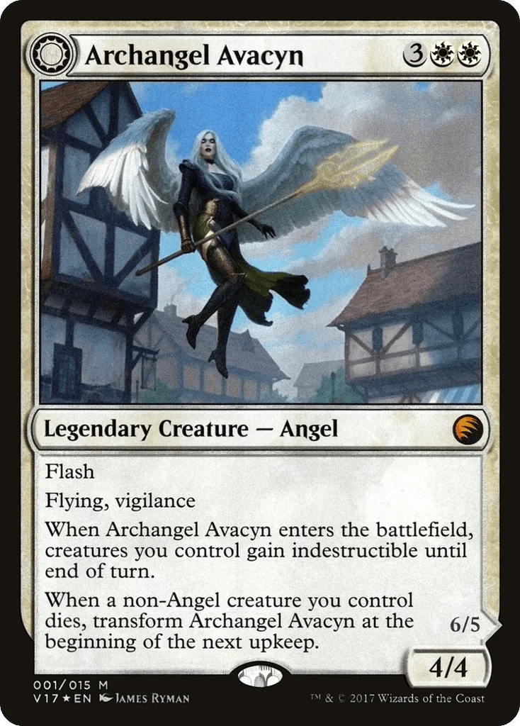 Archangel Avacyn // Avacyn, the Purifier · From the Vault: Transform