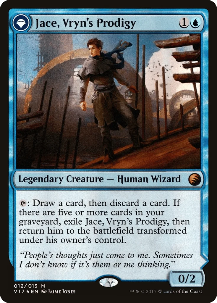 Jace, Vryn's Prodigy // Jace, Telepath Unbound · From the Vault: Transform