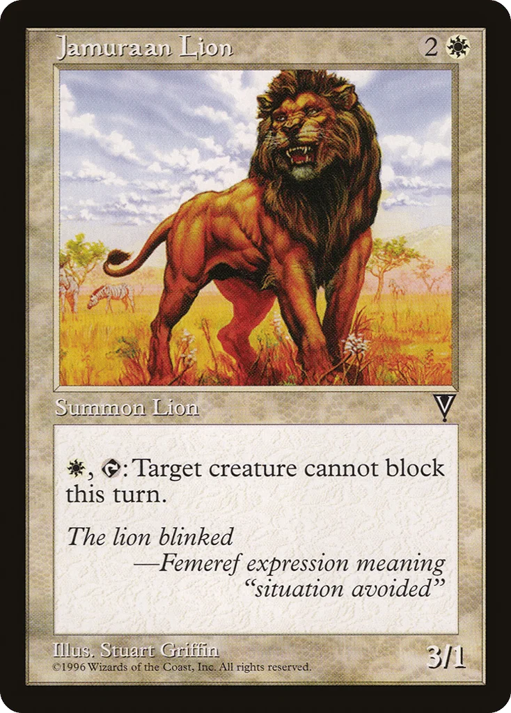 Jamuraan Lion · Visions