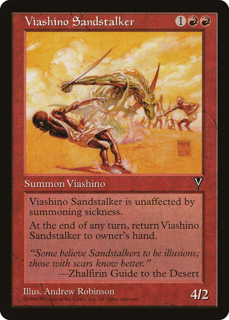 Viashino Sandstalker · Visions