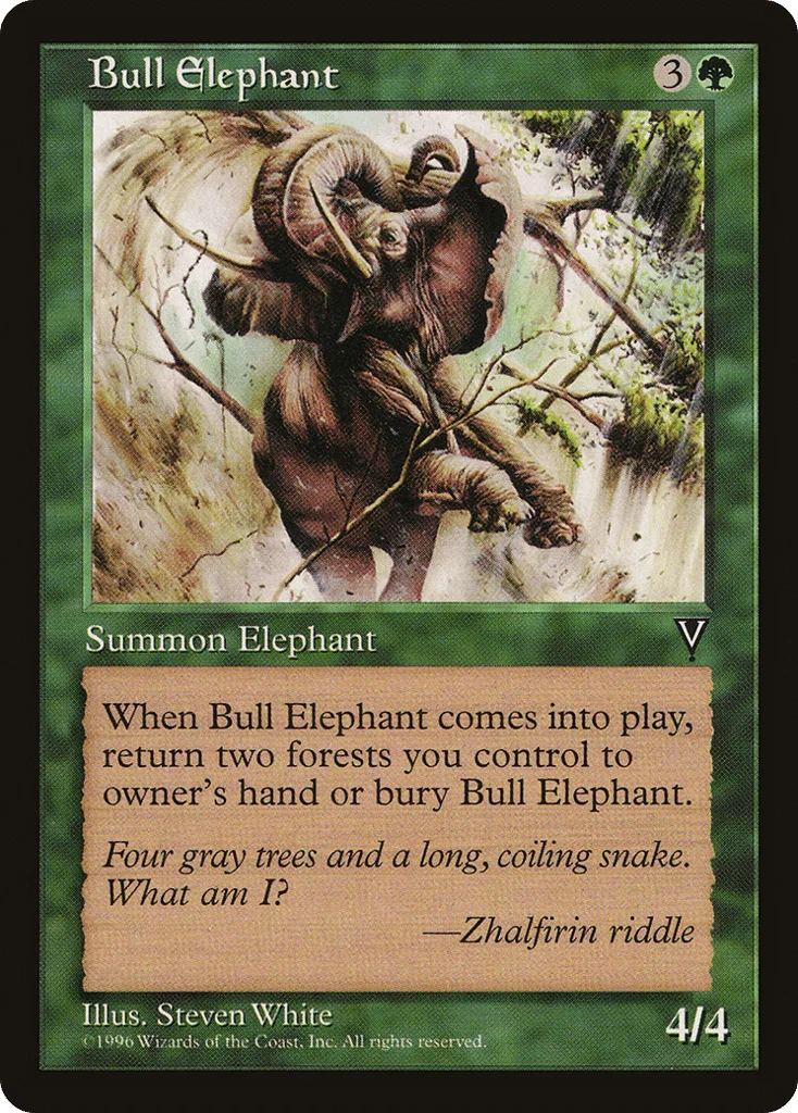 Bull Elephant · Visions