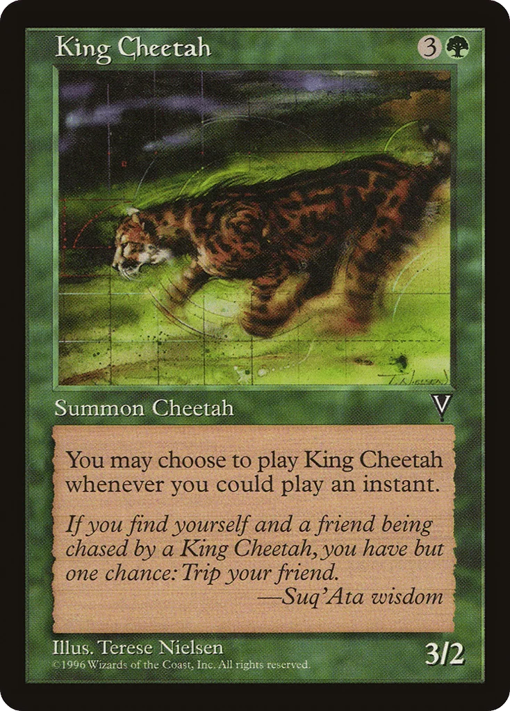 King Cheetah · Visions