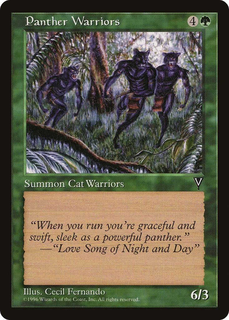 Panther Warriors · Visions