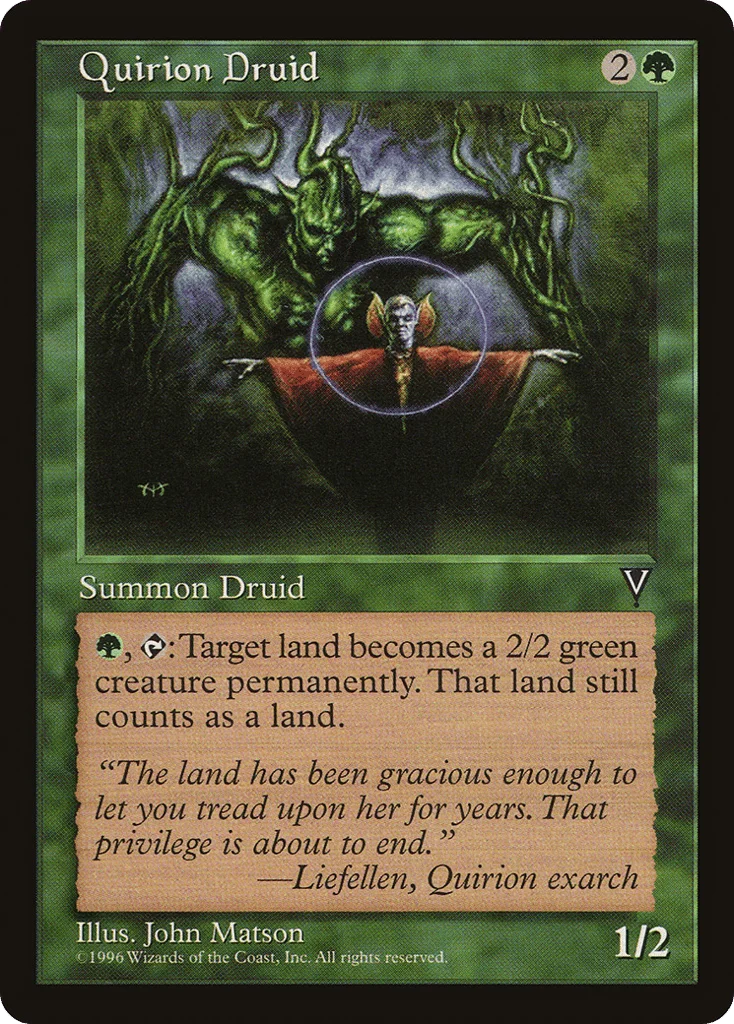 Quirion Druid · Visions