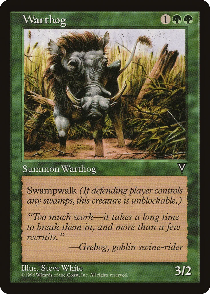 Warthog · Visions