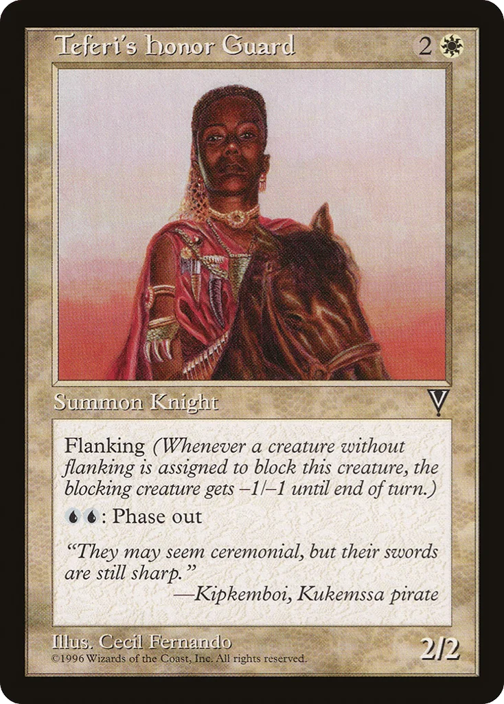 Teferi's Honor Guard · Visions