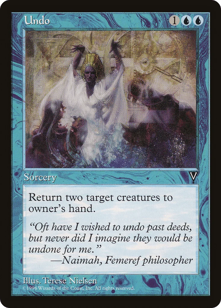 Undo · Visions