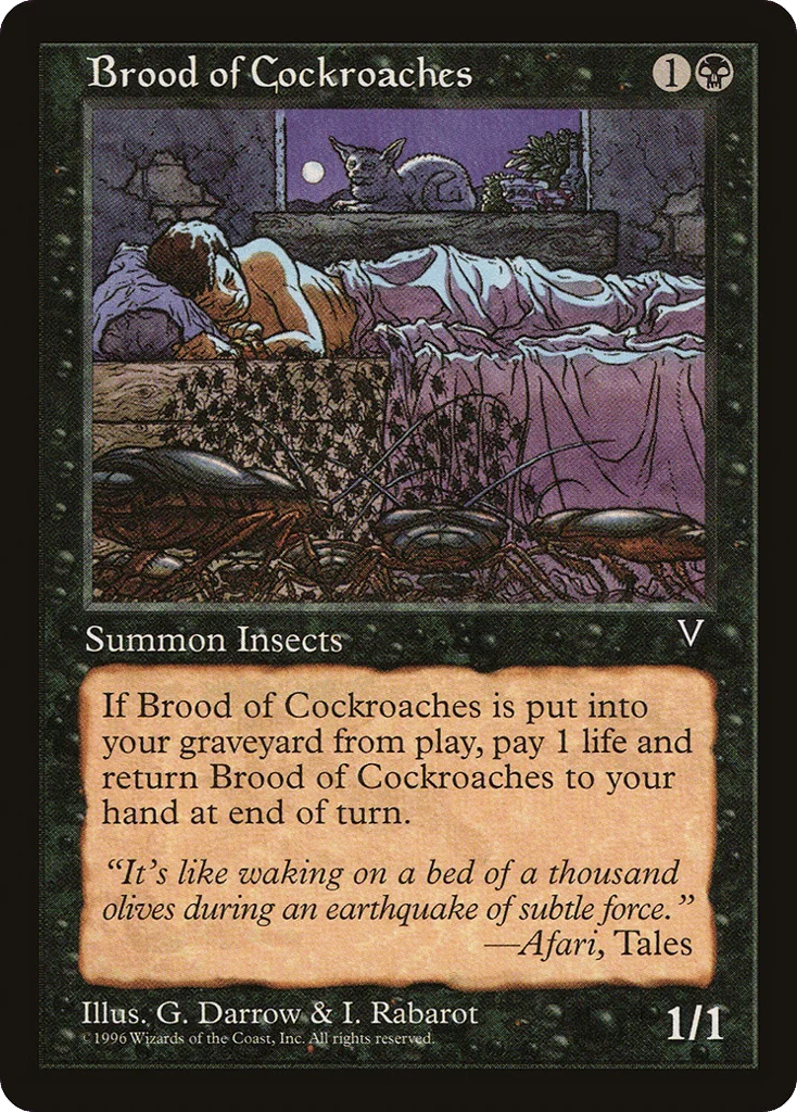 Brood of Cockroaches · Visions