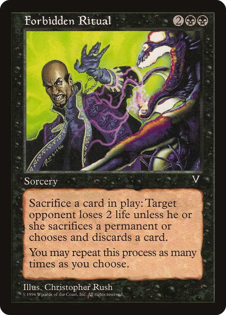 Forbidden Ritual · Visions