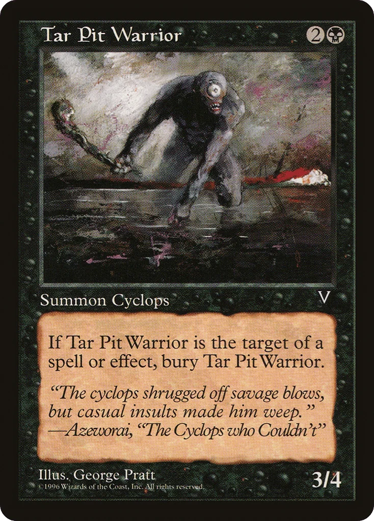 Tar Pit Warrior · Visions