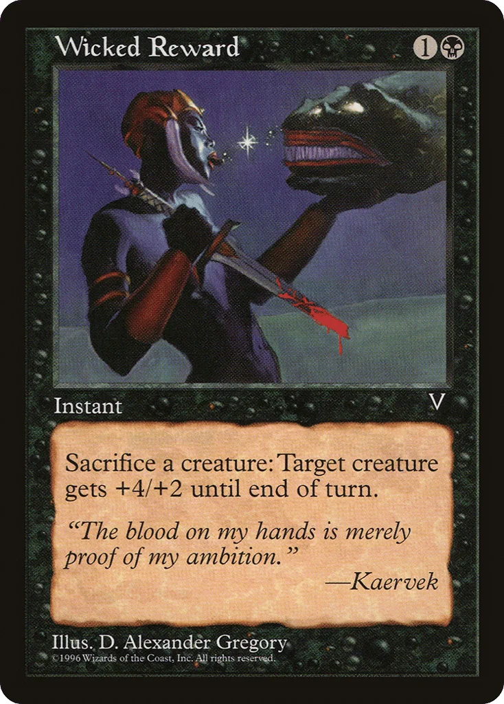 Wicked Reward · Visions