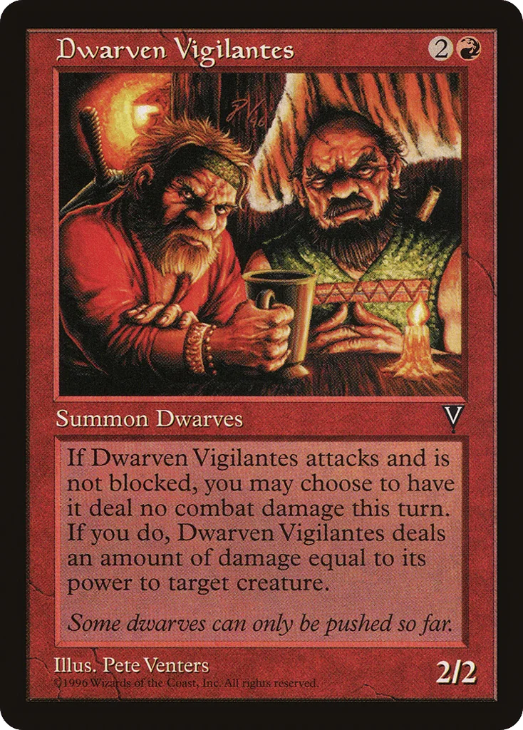 Dwarven Vigilantes · Visions