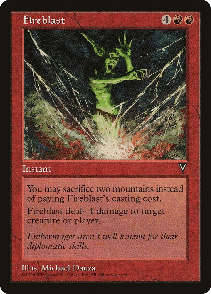 Fireblast · Visions