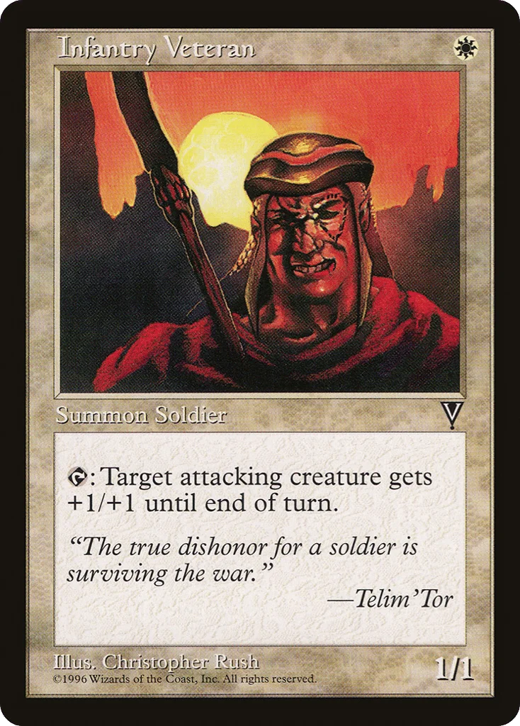 Infantry Veteran · Visions