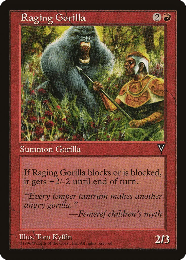 Raging Gorilla · Visions