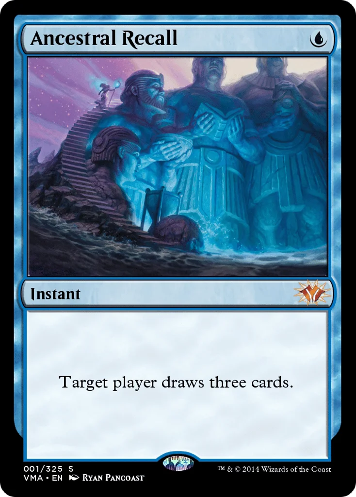 Ancestral Recall · Vintage Masters