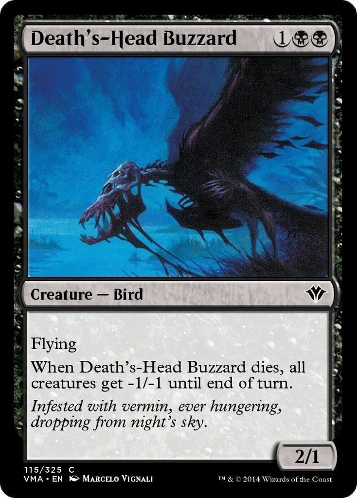Death's-Head Buzzard · Vintage Masters