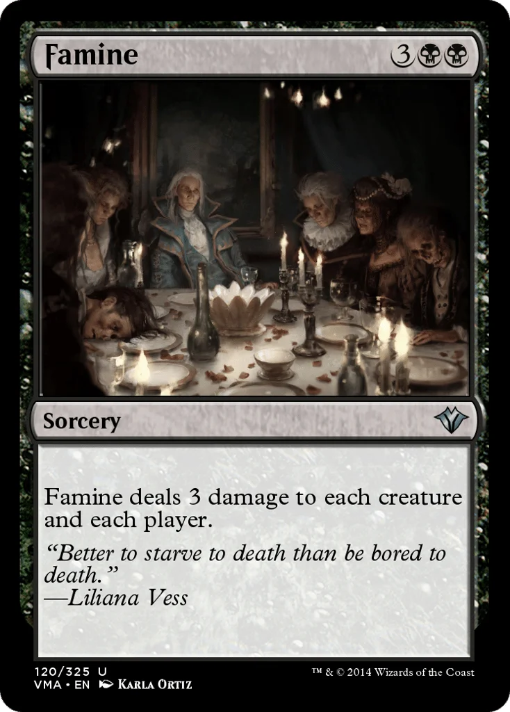 Famine · Vintage Masters