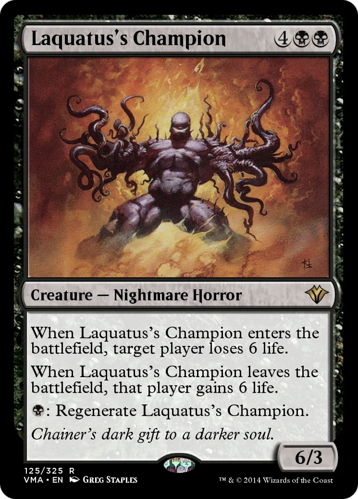 Laquatus's Champion · Vintage Masters