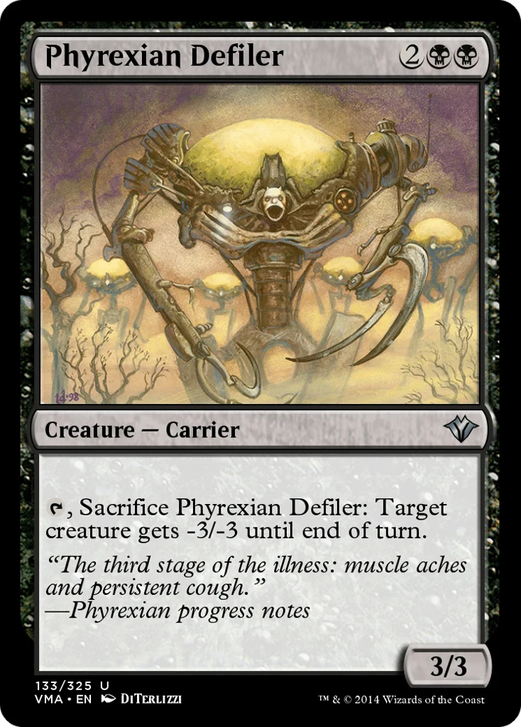 Phyrexian Defiler · Vintage Masters