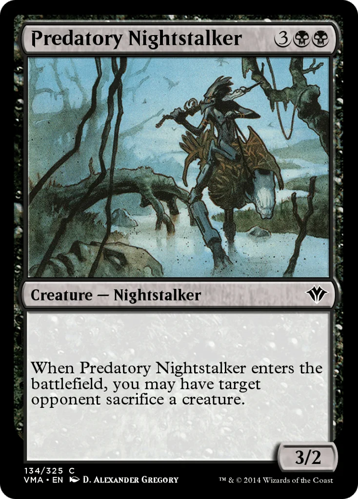 Predatory Nightstalker · Vintage Masters