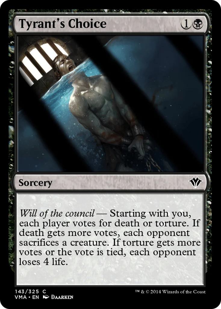 Tyrant's Choice · Vintage Masters