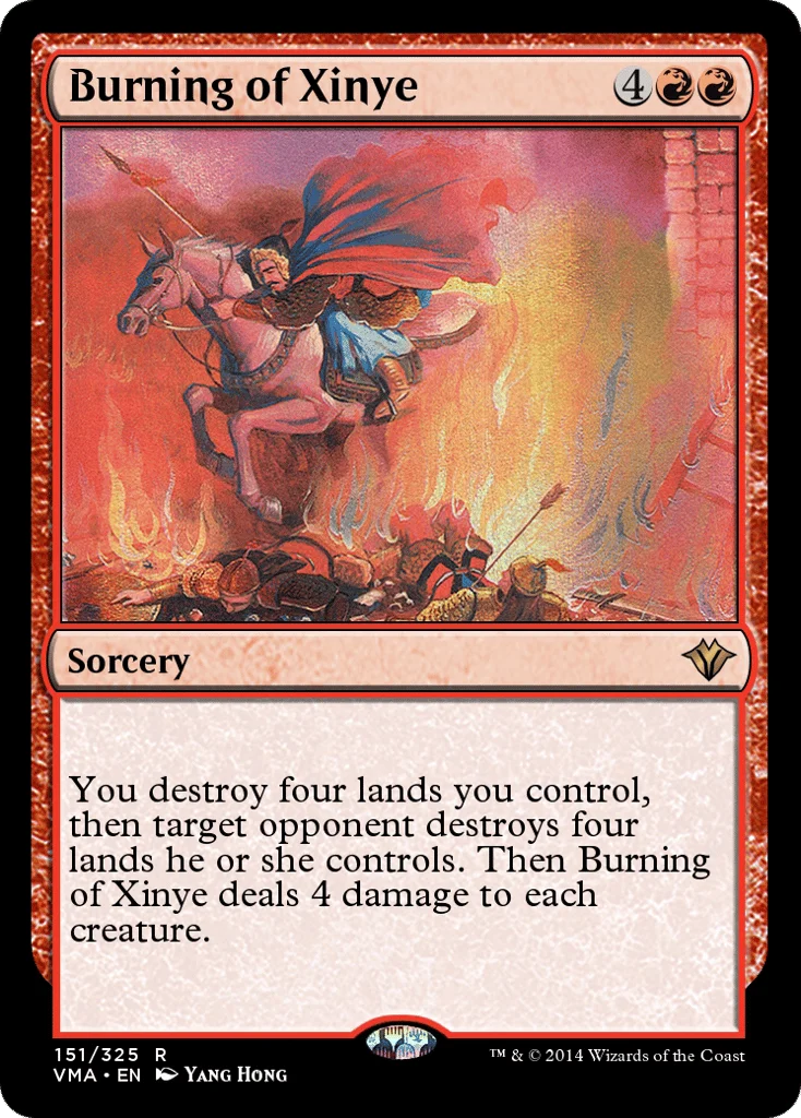Burning of Xinye · Vintage Masters
