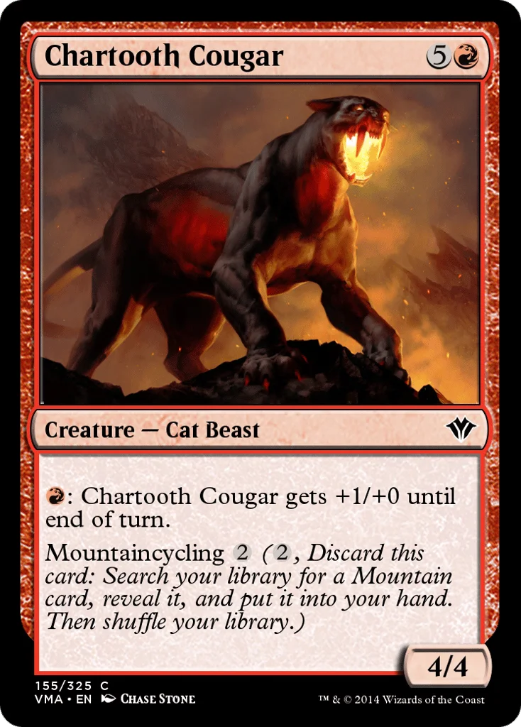 Chartooth Cougar · Vintage Masters