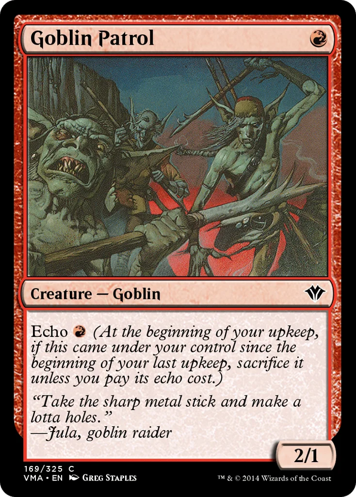 Goblin Patrol · Vintage Masters