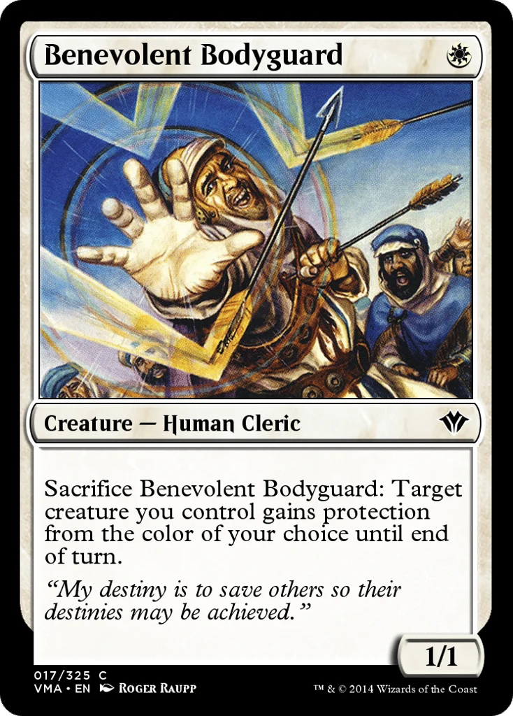 Benevolent Bodyguard · Vintage Masters
