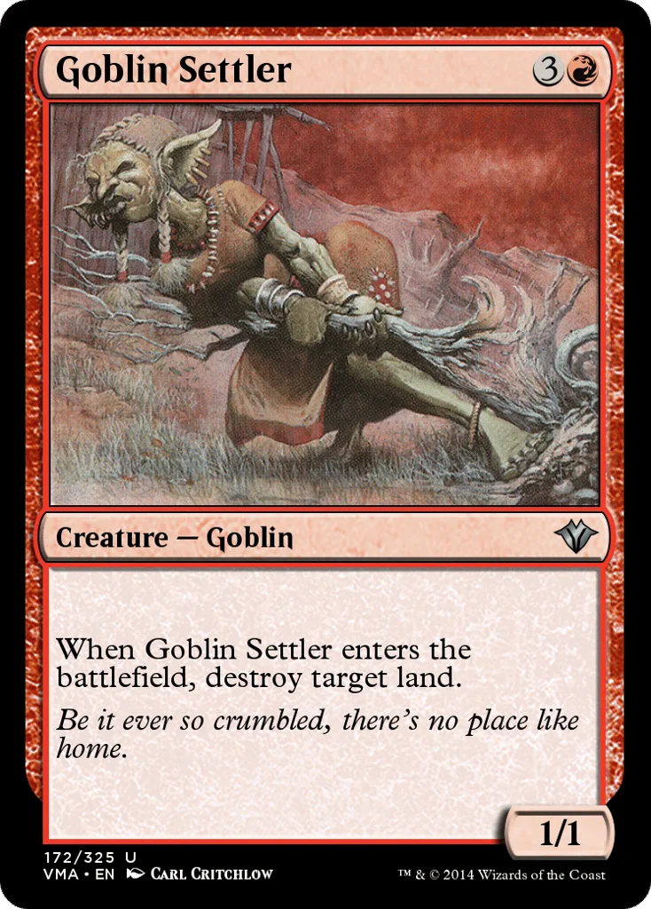 Goblin Settler · Vintage Masters