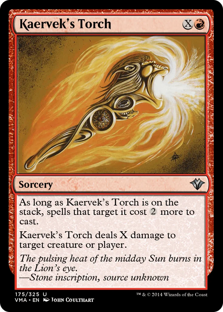 Kaervek's Torch · Vintage Masters