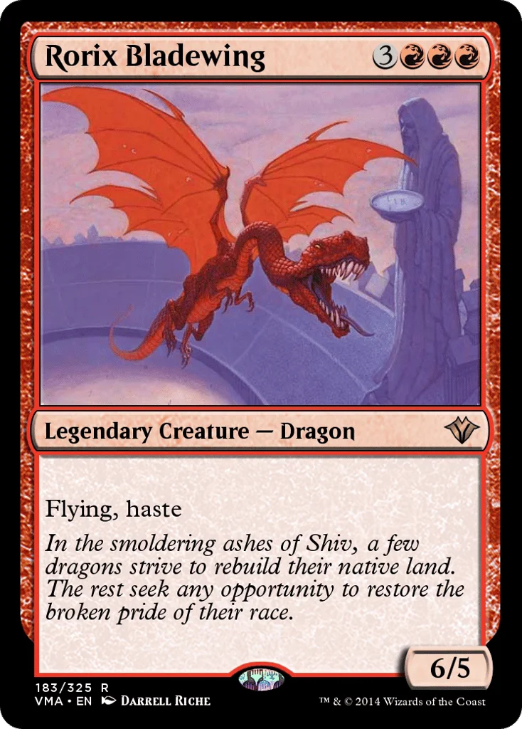 Rorix Bladewing · Vintage Masters