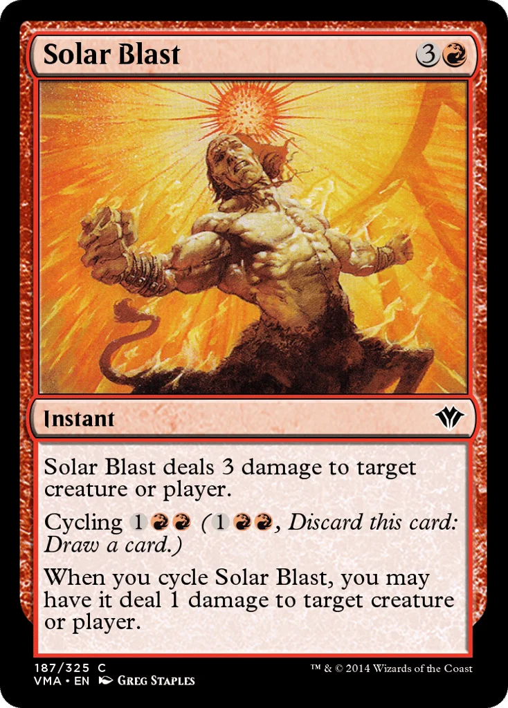 Solar Blast · Vintage Masters