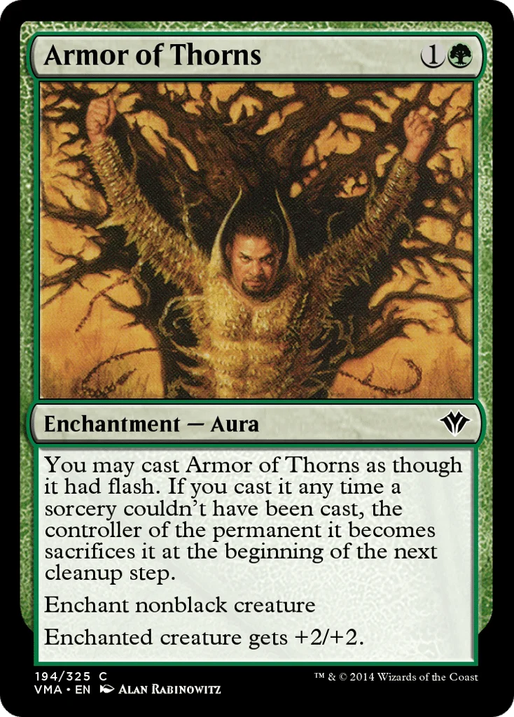 Armor of Thorns · Vintage Masters