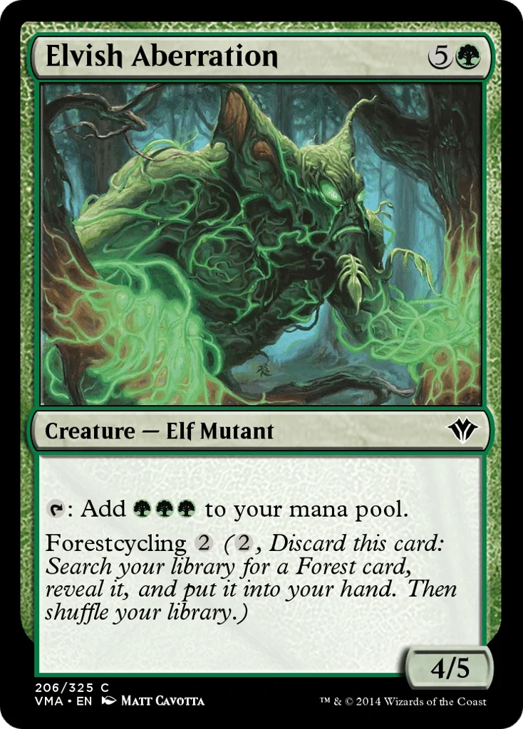 Elvish Aberration · Vintage Masters