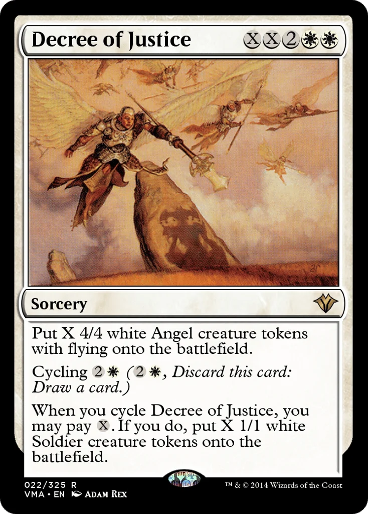 Decree of Justice · Vintage Masters