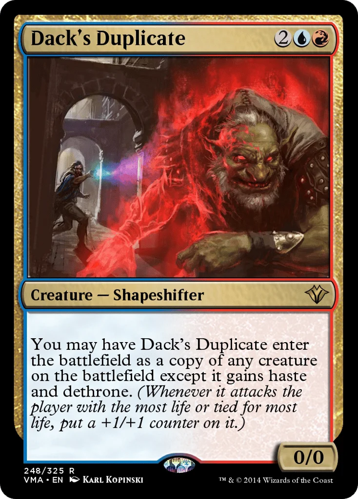 Dack's Duplicate · Vintage Masters